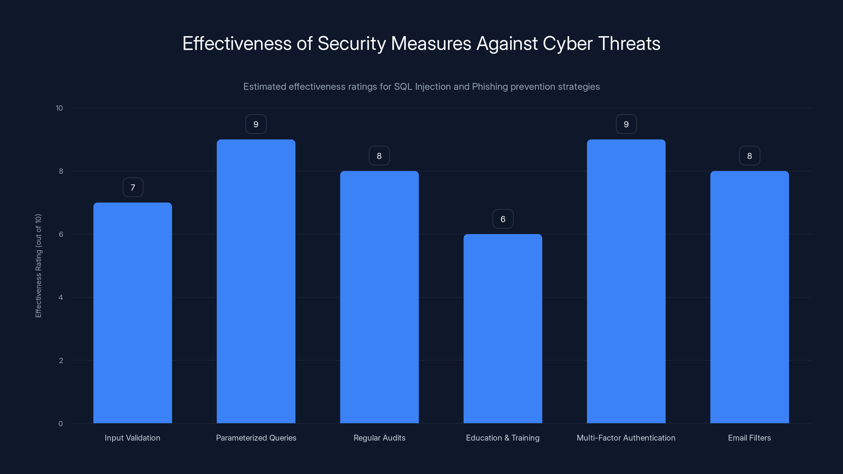 Effectiveness of Security Measures Against Cyber Threats