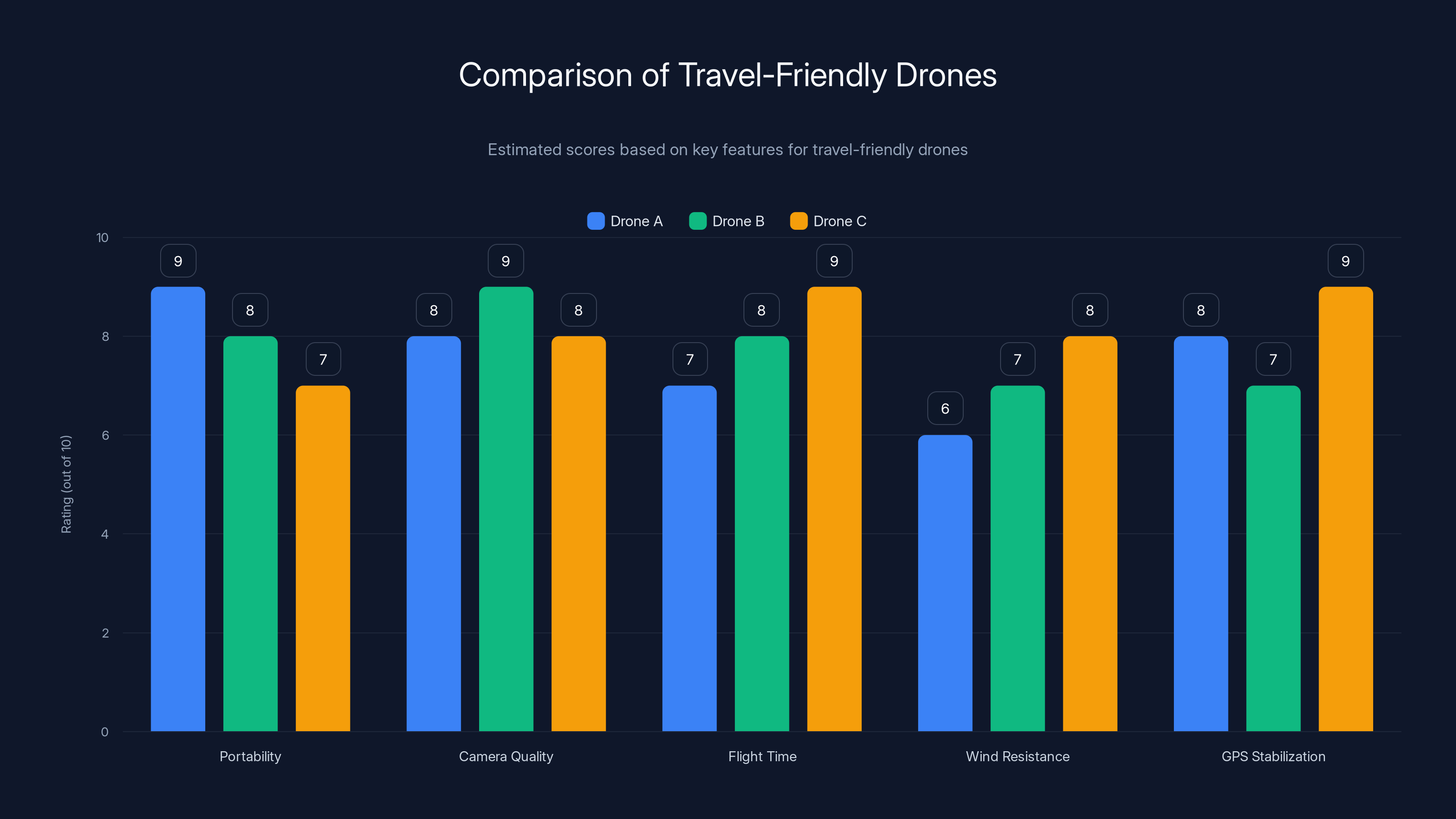 Comparison of Travel-Friendly Drones