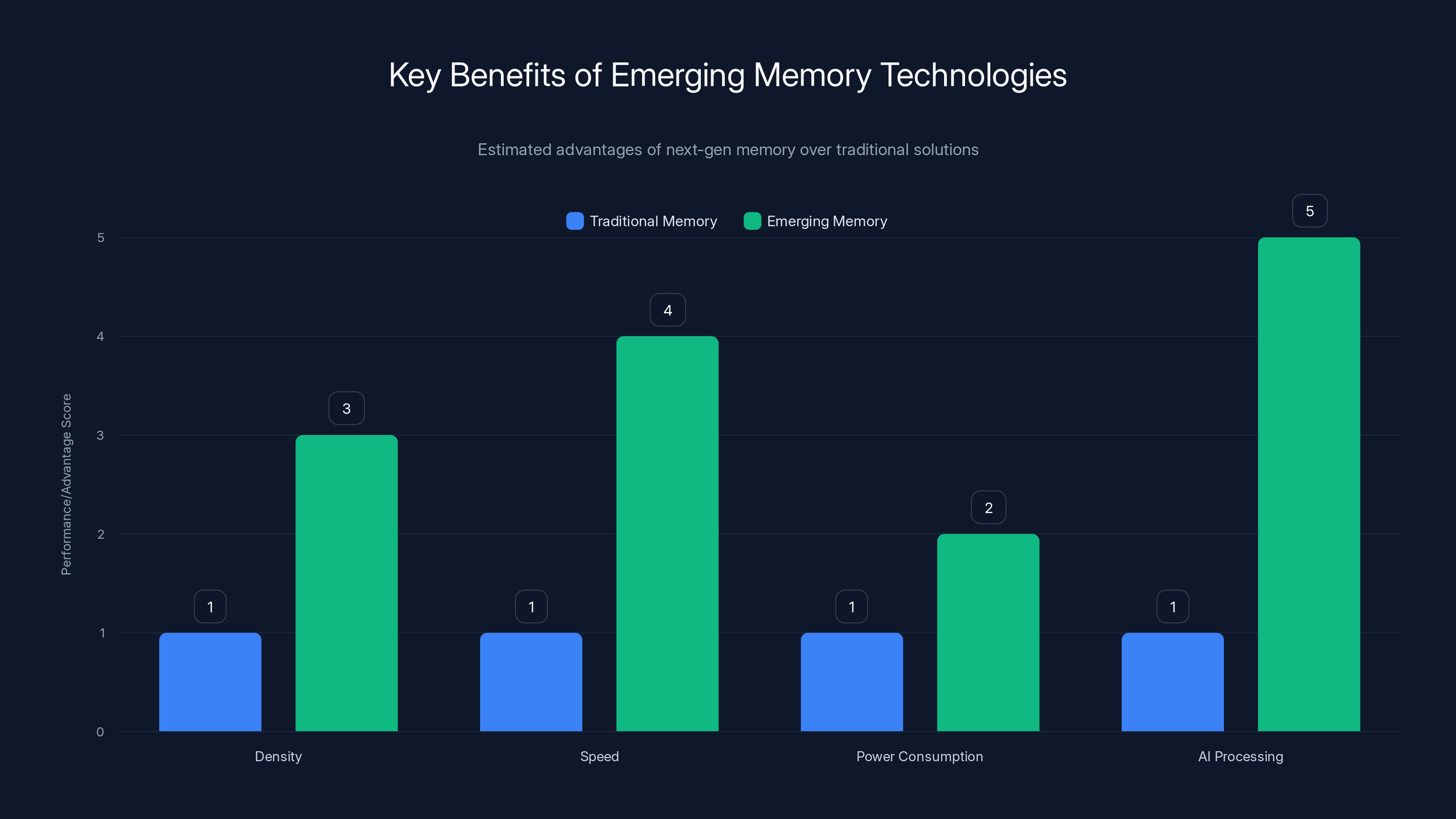 Key Benefits of Emerging Memory Technologies