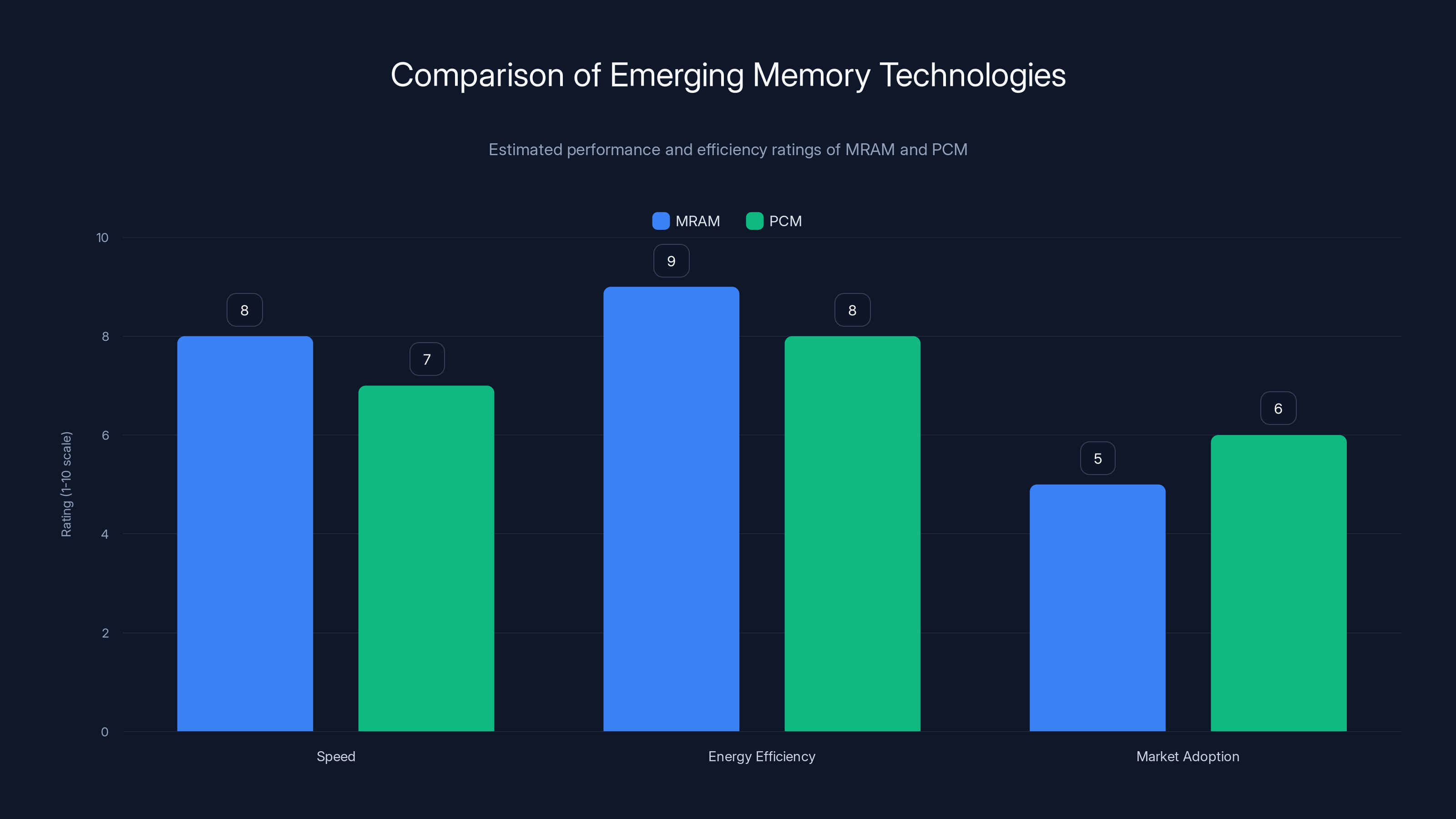 Comparison of Emerging Memory Technologies
