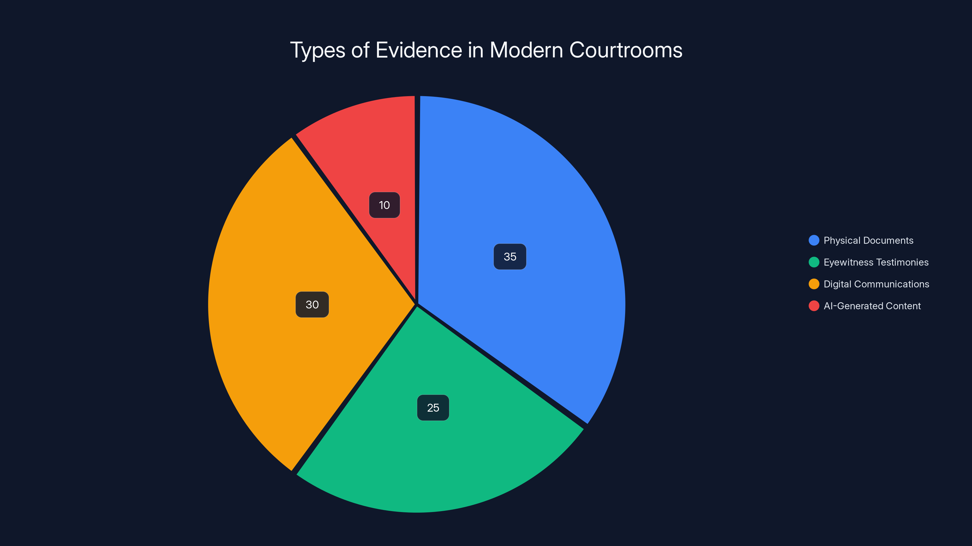 Types of Evidence in Modern Courtrooms