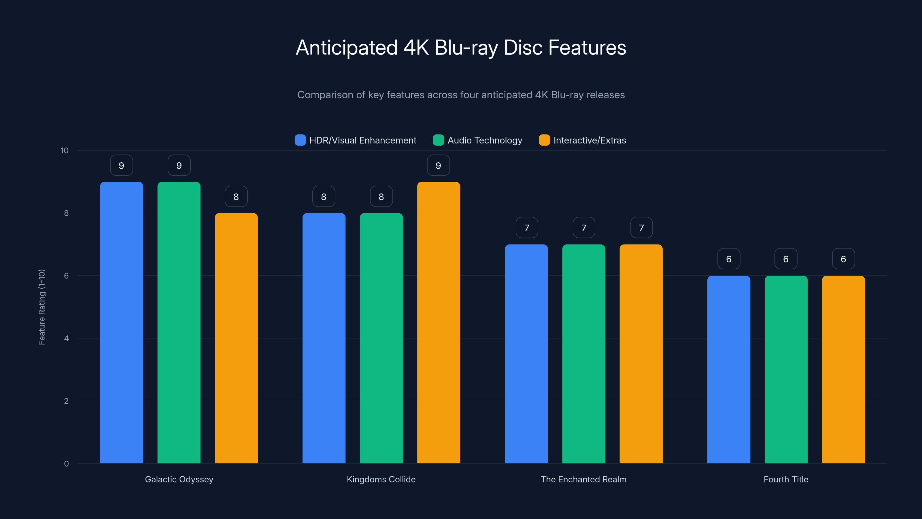 Anticipated 4K Blu-ray Disc Features