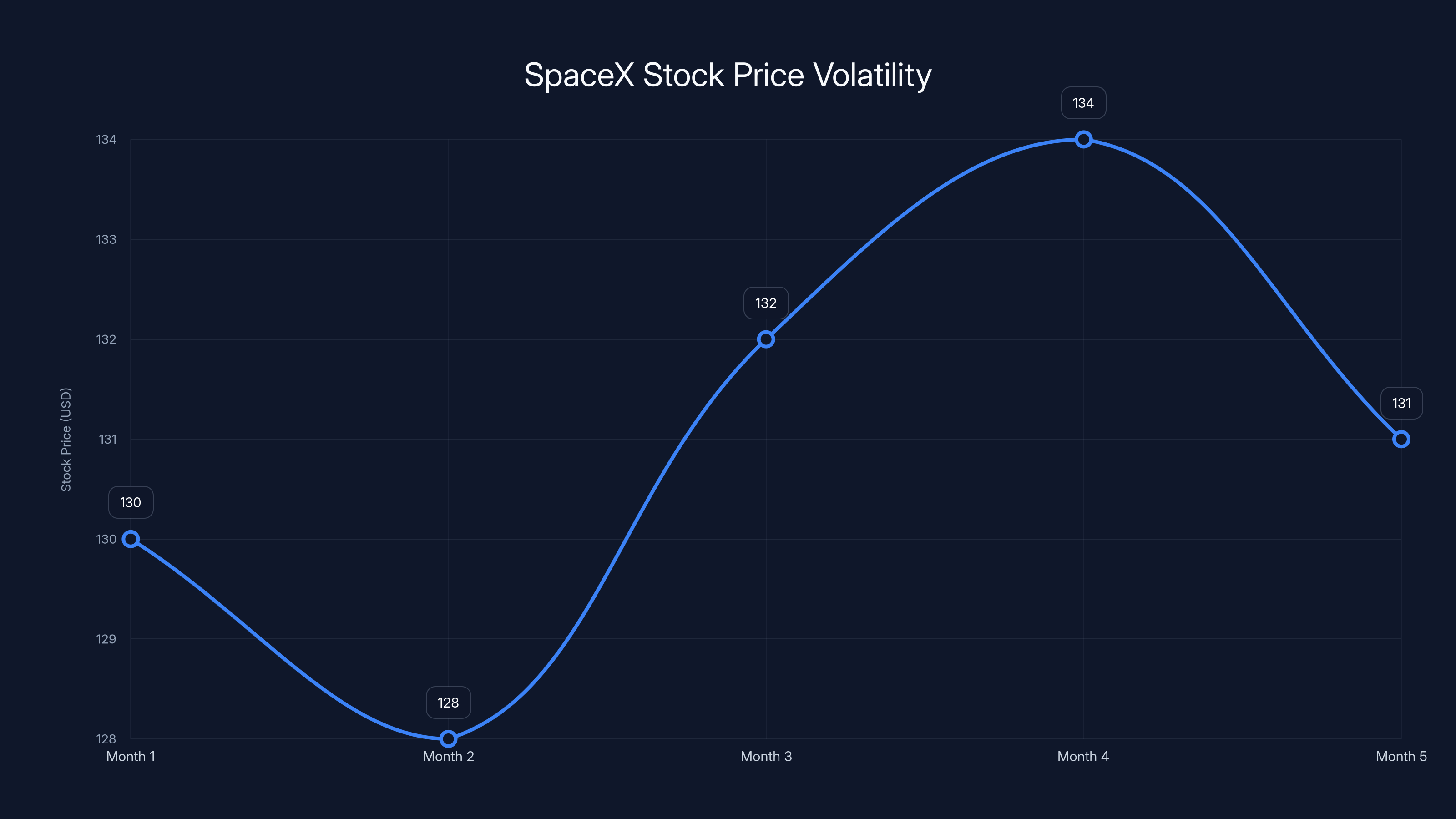 SpaceX Stock Price Volatility